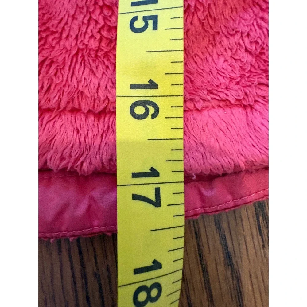 The North Face Toddler Oso Hoodie Red Full Zip High Pile Fleece Jacket 4T